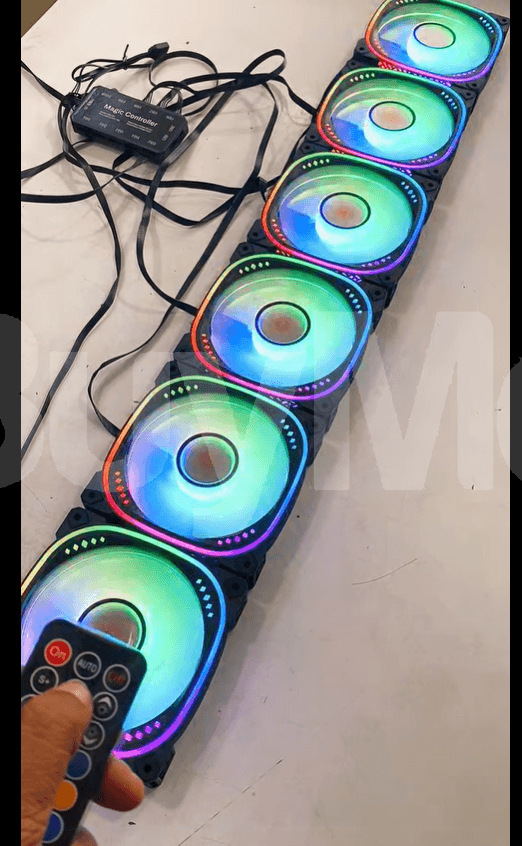 GOLDEN FIELD MIRROR RGB FAN KIT