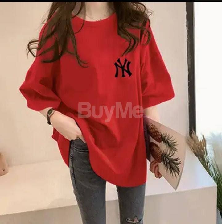 WOMEN BAGGY TSHIRT - RED