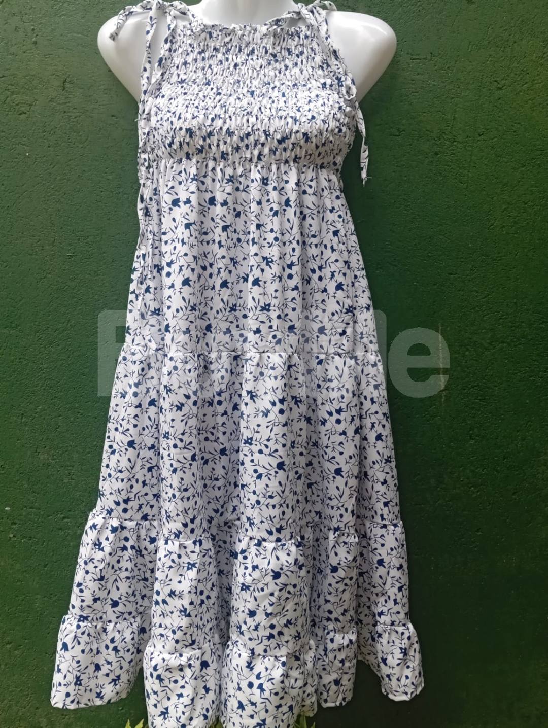 LADIES FROCK - WHITE
