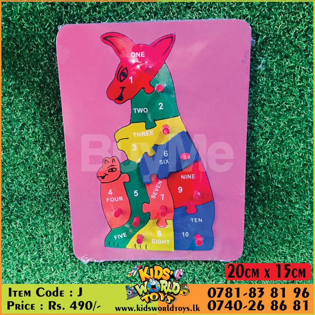 KIDS PUZZLE SET - ITEM CODE J