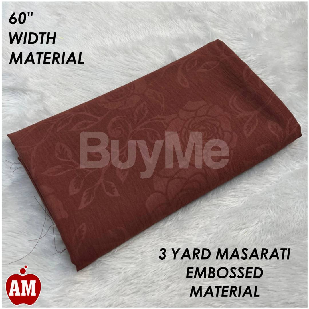 3 YARD CEY EMBOSSED MATERIAL FOR LADIES