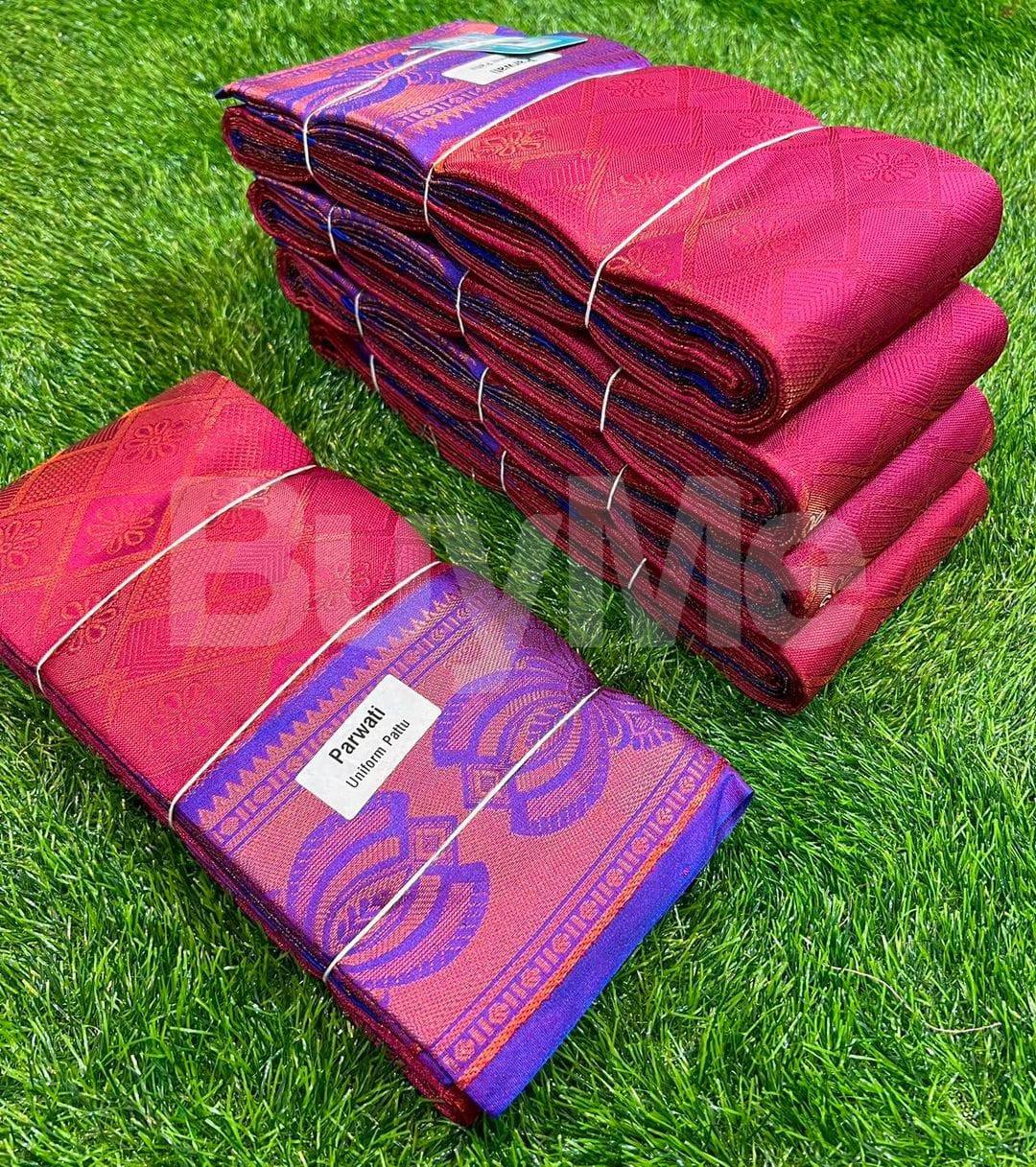 FANCY PATTU SAREE - MAGENTA