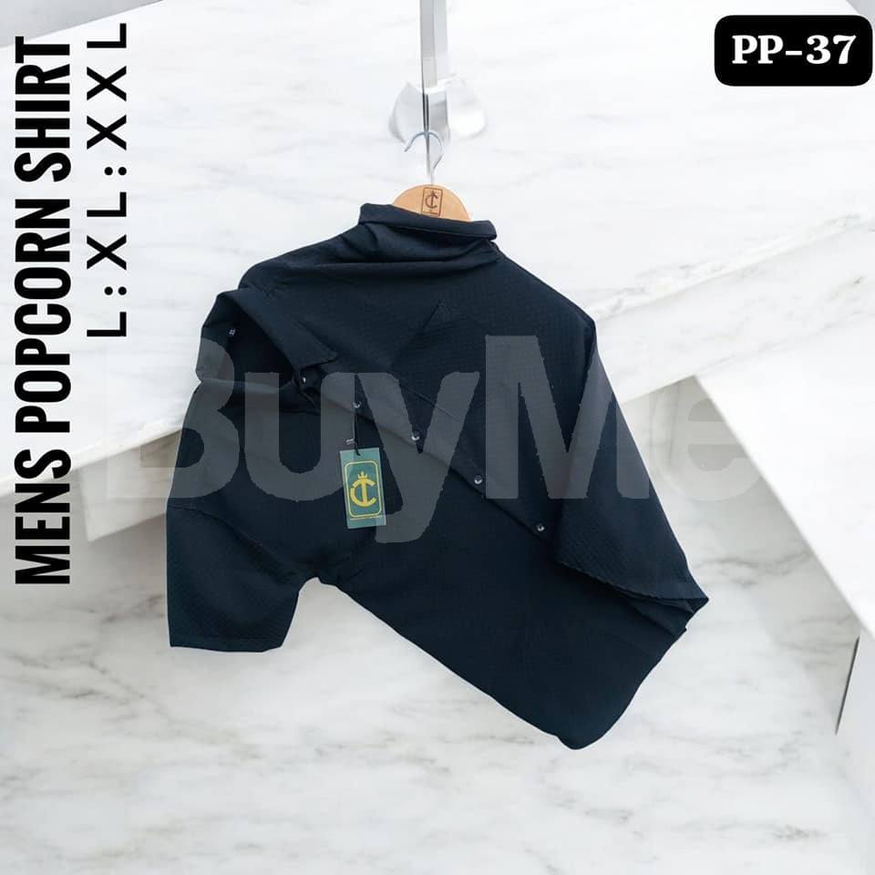 POPCORN SHIRT PREMIUM QUALITY - BLACK