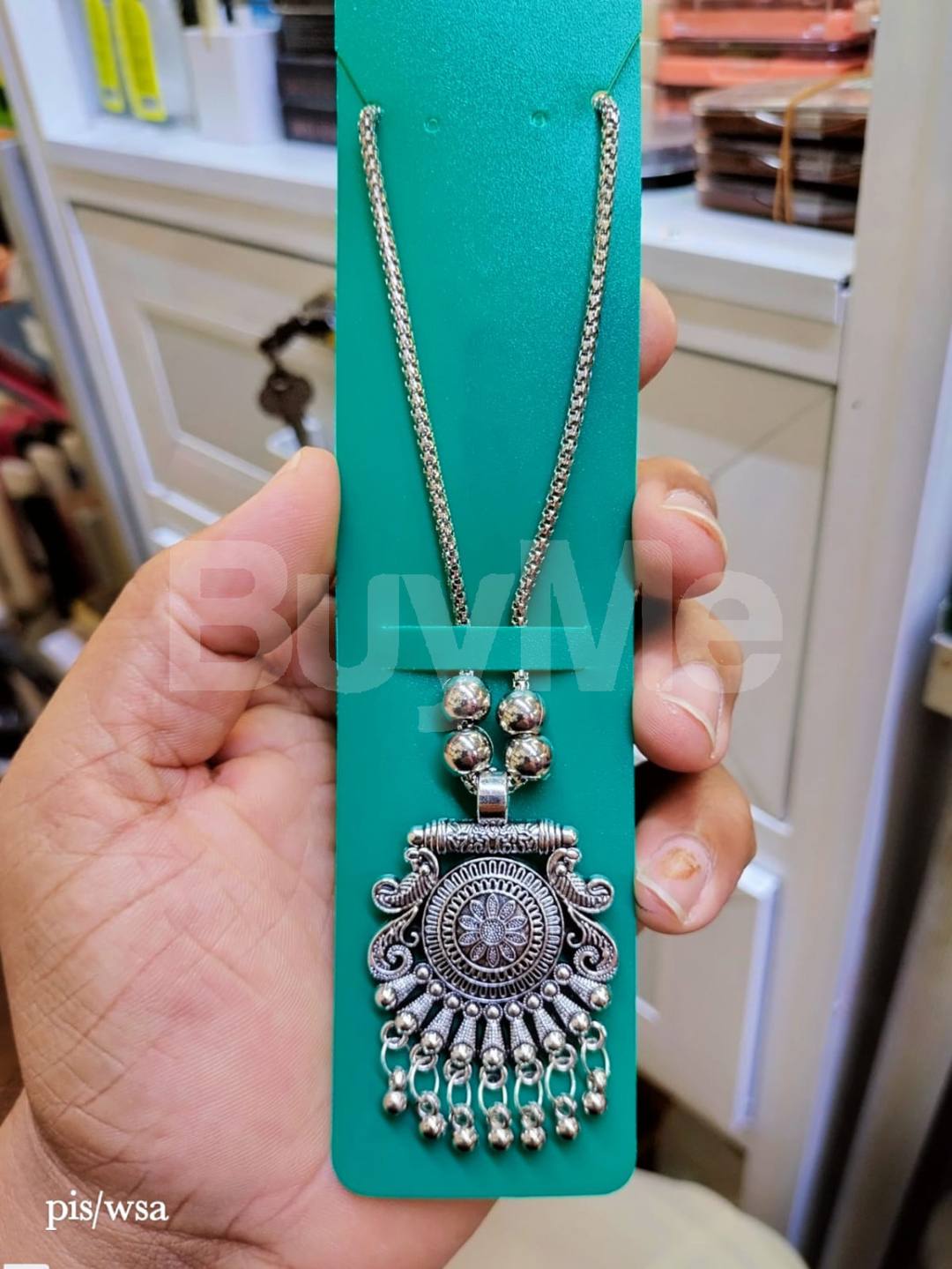 ANTIC NECKLACE - SILVER