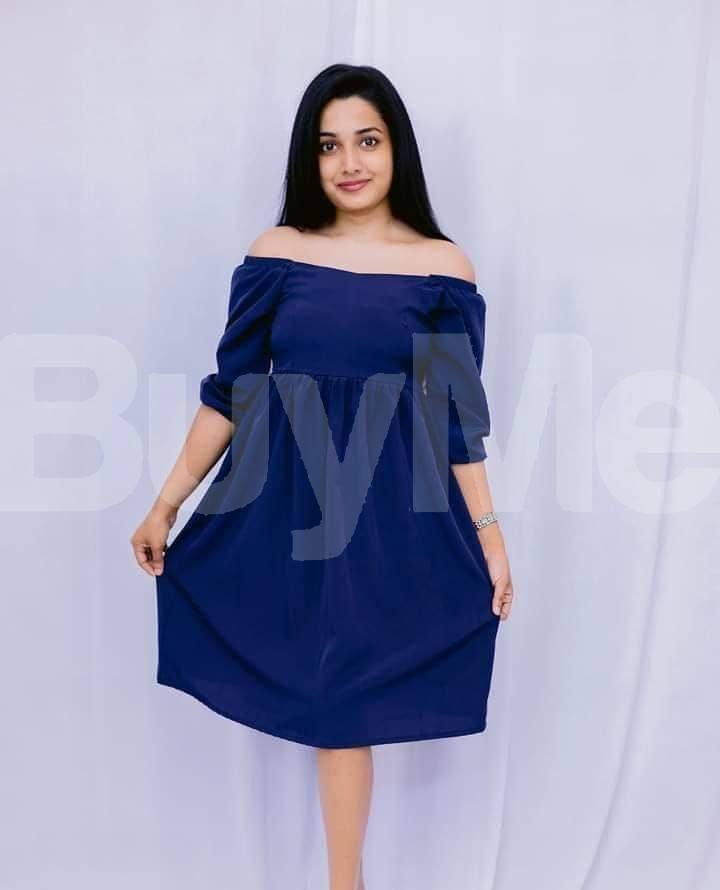 CASUAL DARK BLUE FROCK