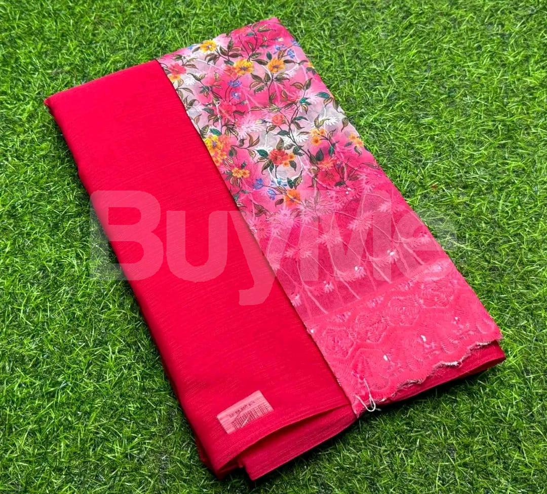 FUNCTION WEAR SAREE - PINK
