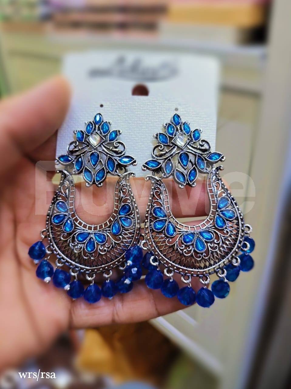 FUNCTION WEAR EARRINGS - BLUE