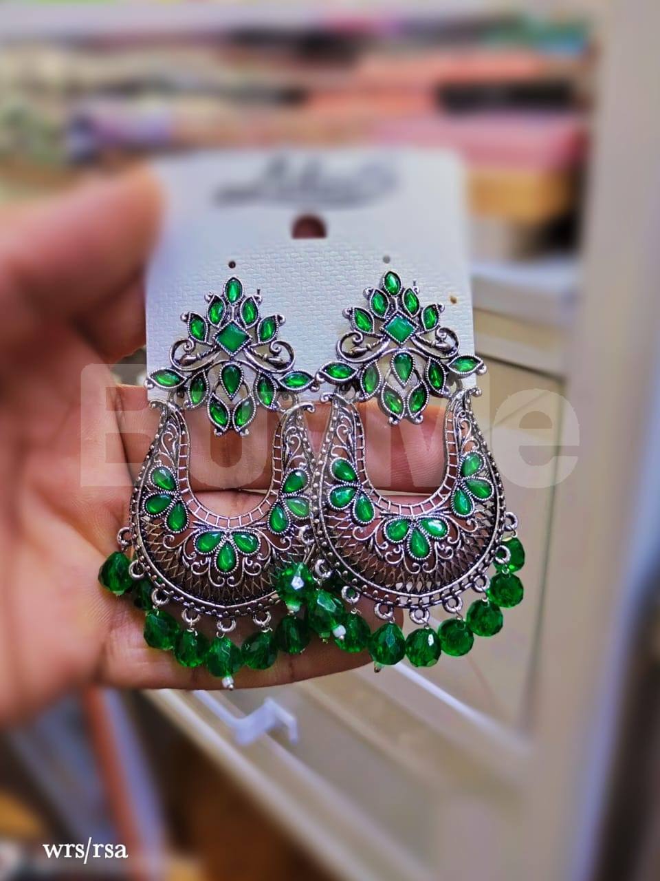 FUNCTION WEAR EARRINGS - GREEN