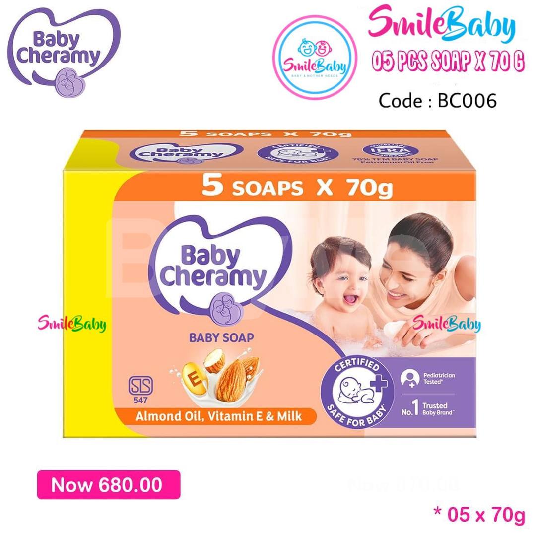 BABY CHERAMY SOAP 5 PACK