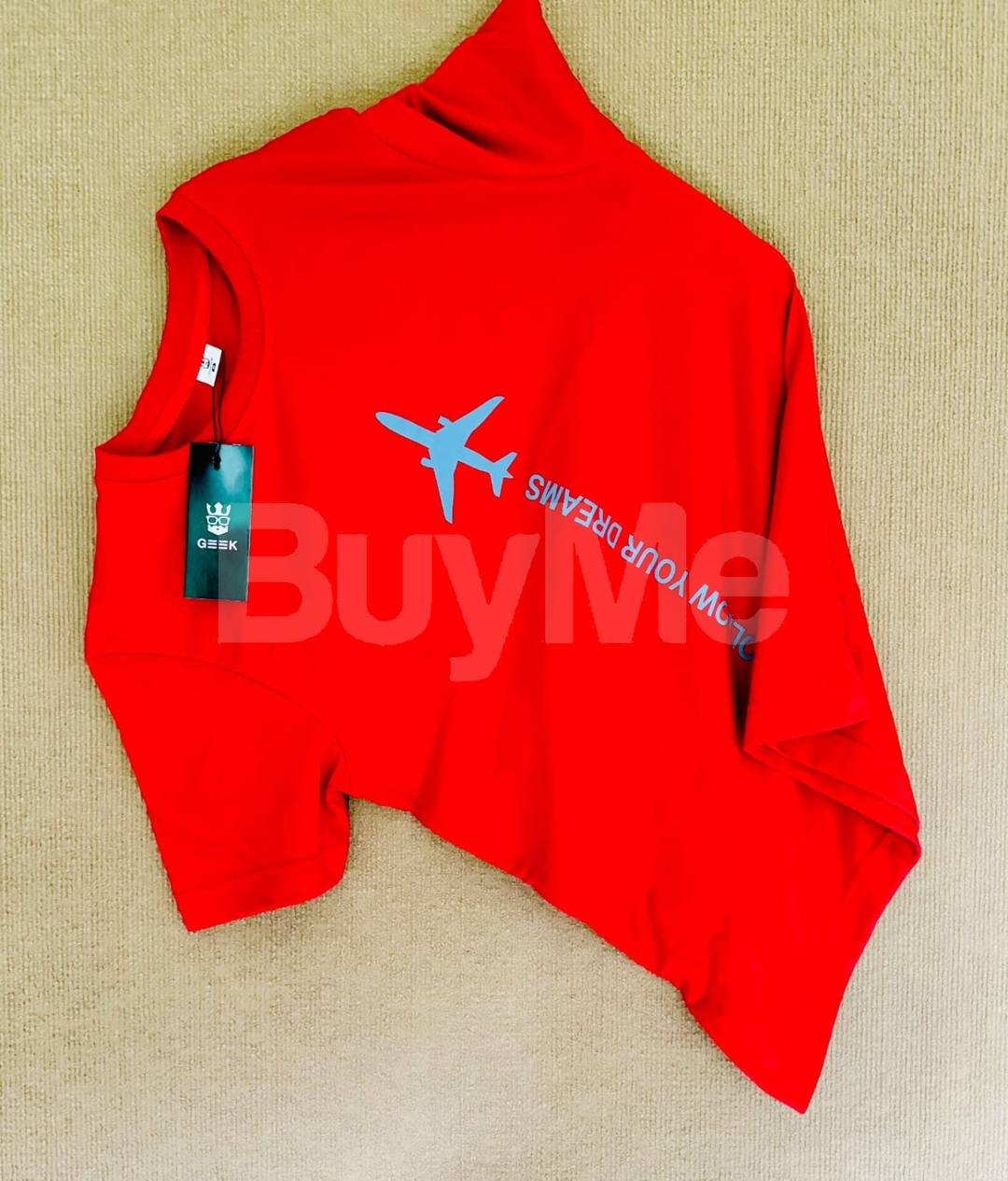 CREW NECK TSHIRT - RED