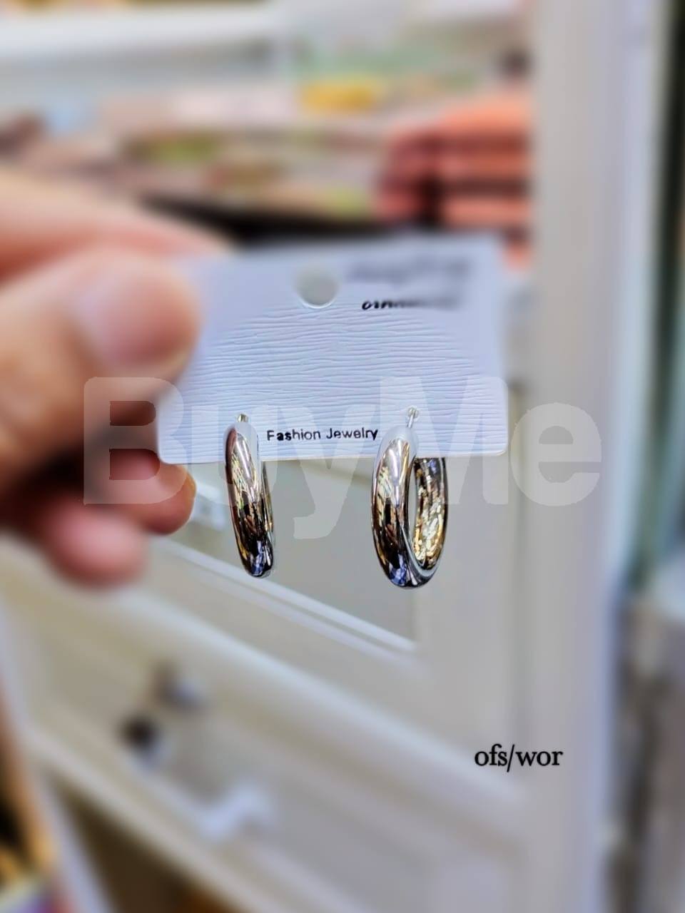 HOOP EARRING - SILVER