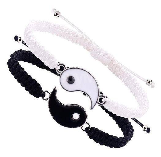 COUPLE BRACELET - BLACK & WHITE