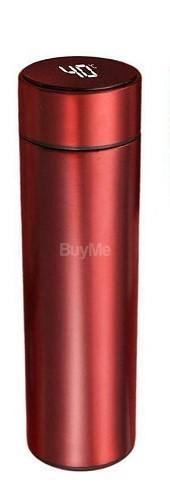 STAINLESS STEEL TEMPERATURE BOTTLE (500ML) - RED