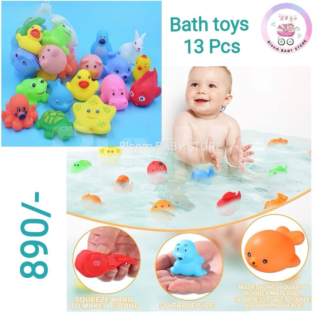 BABY BATH TOYS 13 PCS