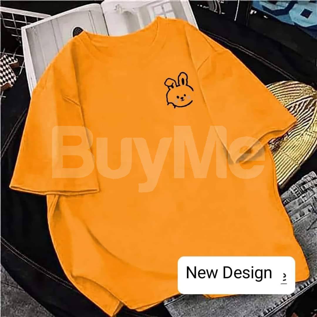 YELLOW BAGGY T SHIRT
