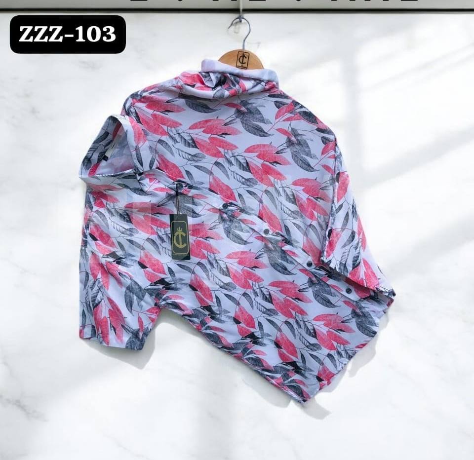 MENS HAWAIN SHIRT - HALF SLEEVE
