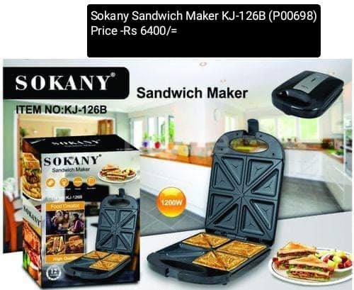 SOKANY SANDWICH MAKER