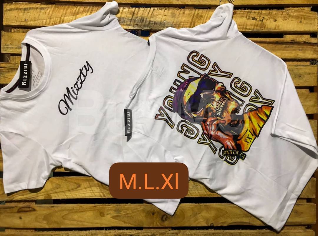 DOUBLE SIDE PRINTED T-SHIRT - WHITE