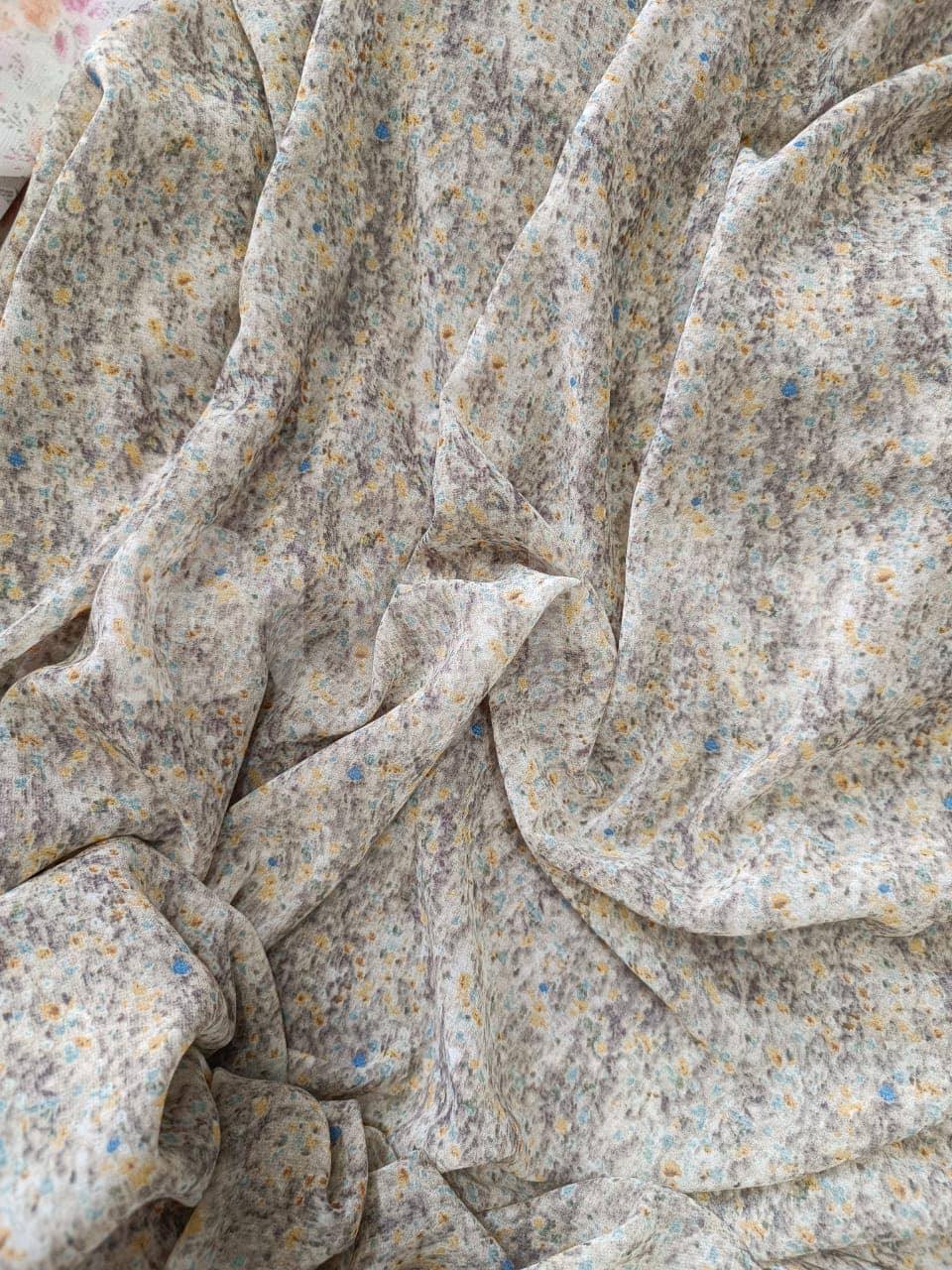 LADIES CLOTHING DESIGN CHIFFON PRINTED