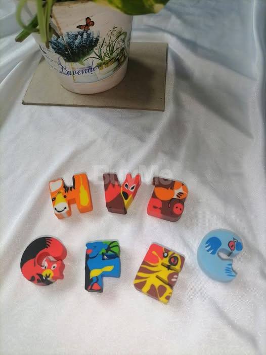 LETTER ERASERS