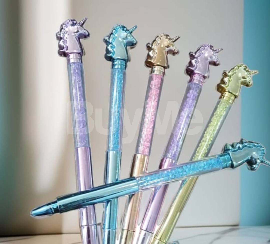 UNICORN CRYSTAL TWISTING GEL PEN