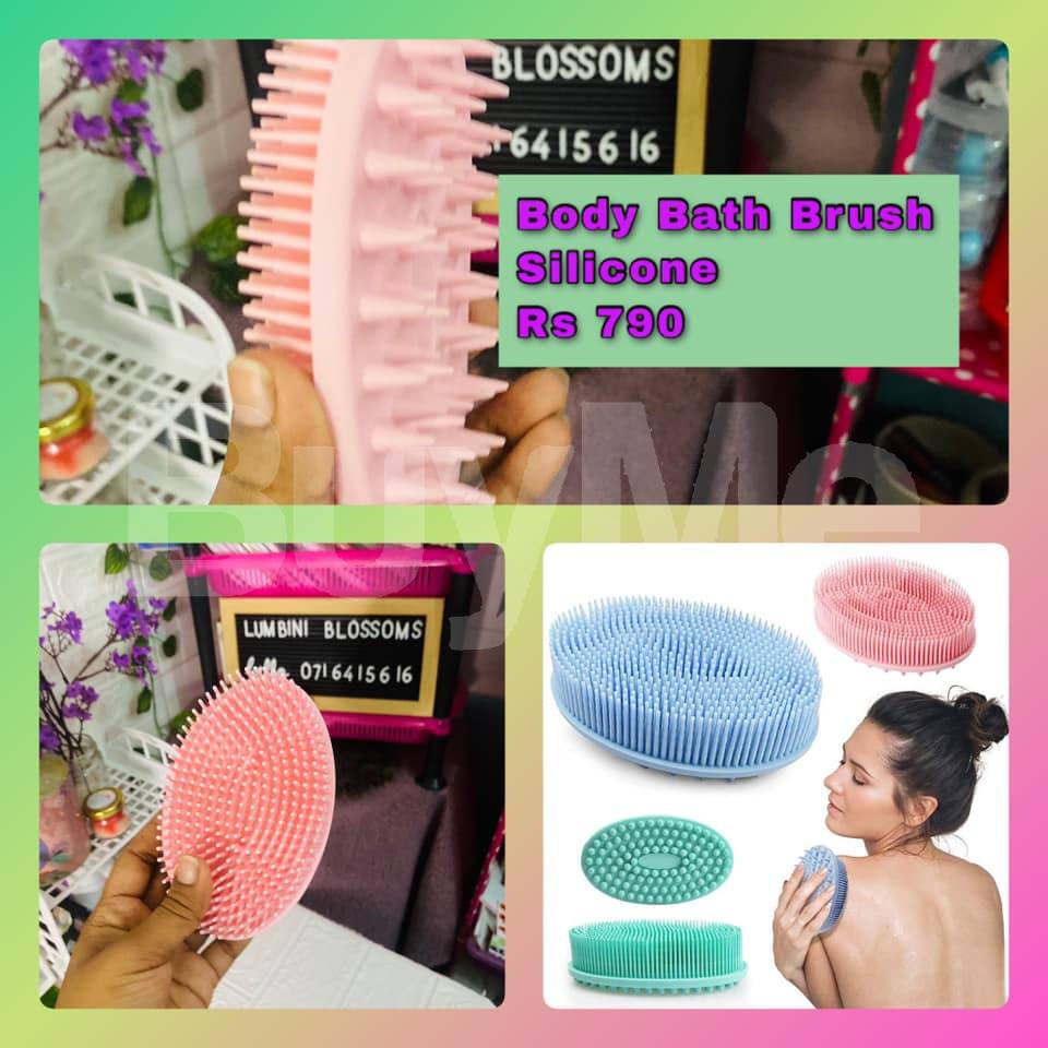 BODY BATH BRUSH SILICONE