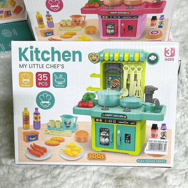 MY LITTLE CHEF KITCHEN SET - 35 PCS
