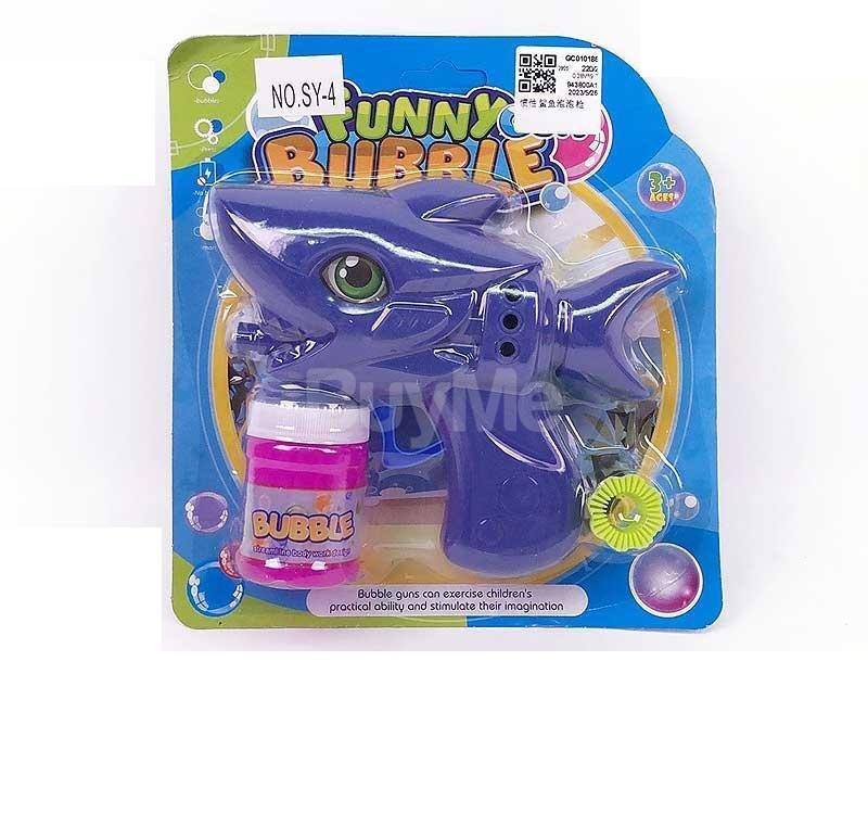 SHARK FUNNY BUBBLE GUN