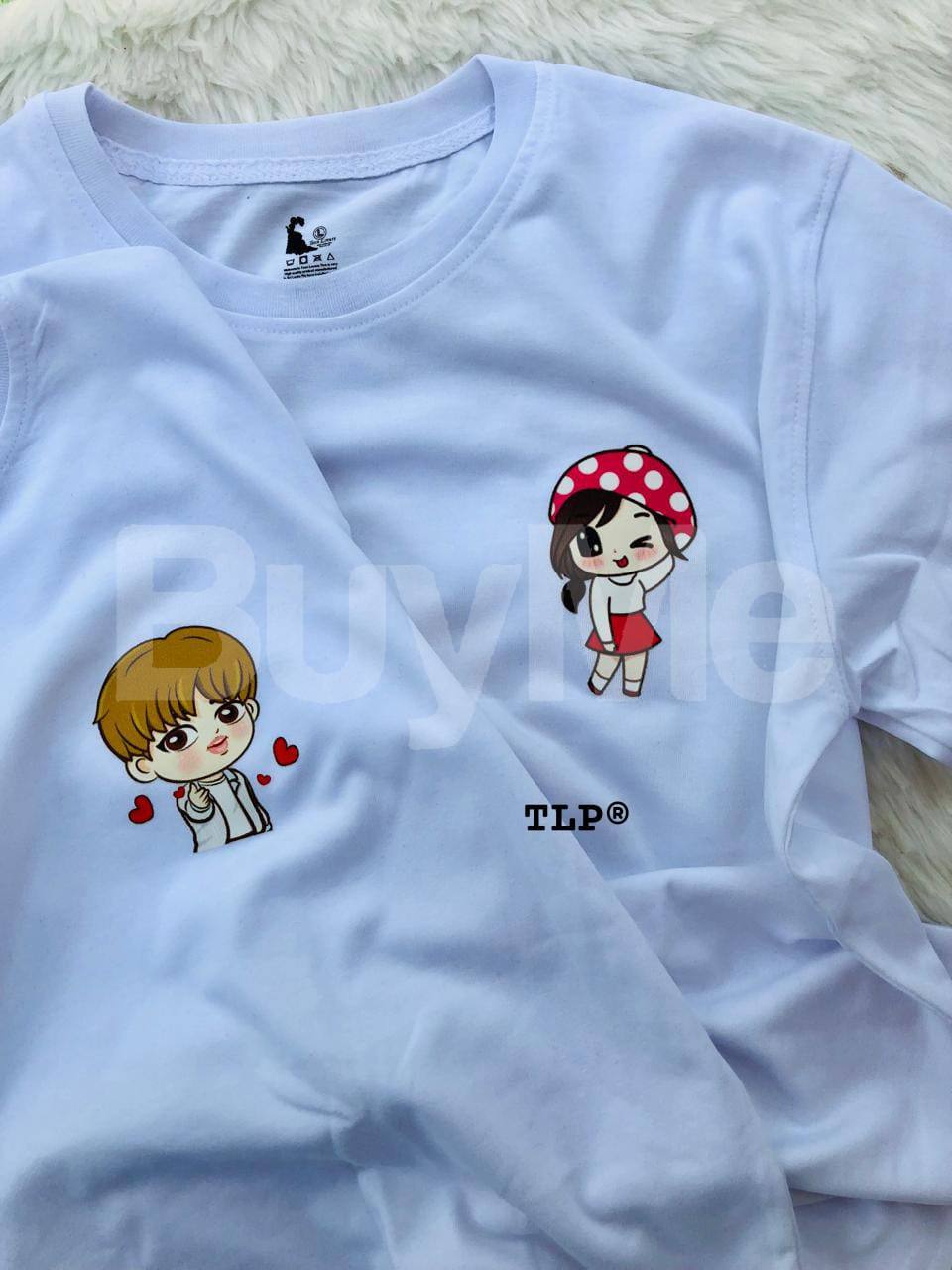 COUPLE T SHIRT - WHITE