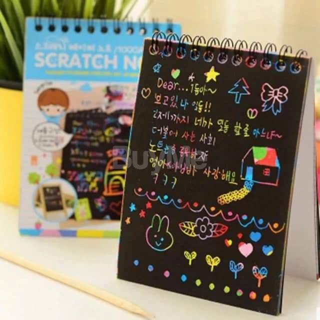SCRATCH NOTE BOOK