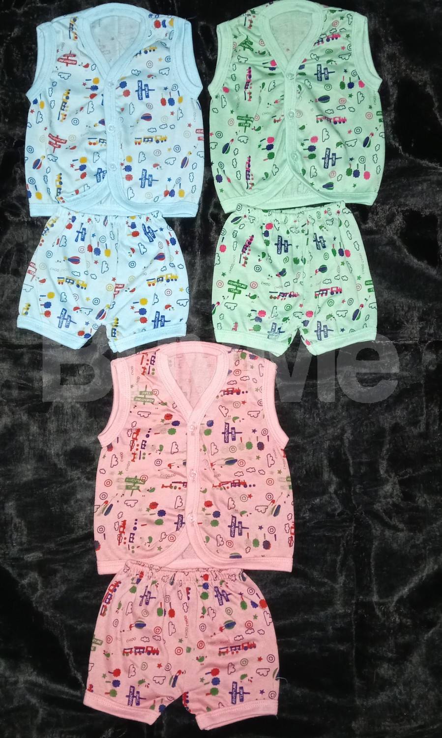 3 PIECES BABY CLOTHING KITS
