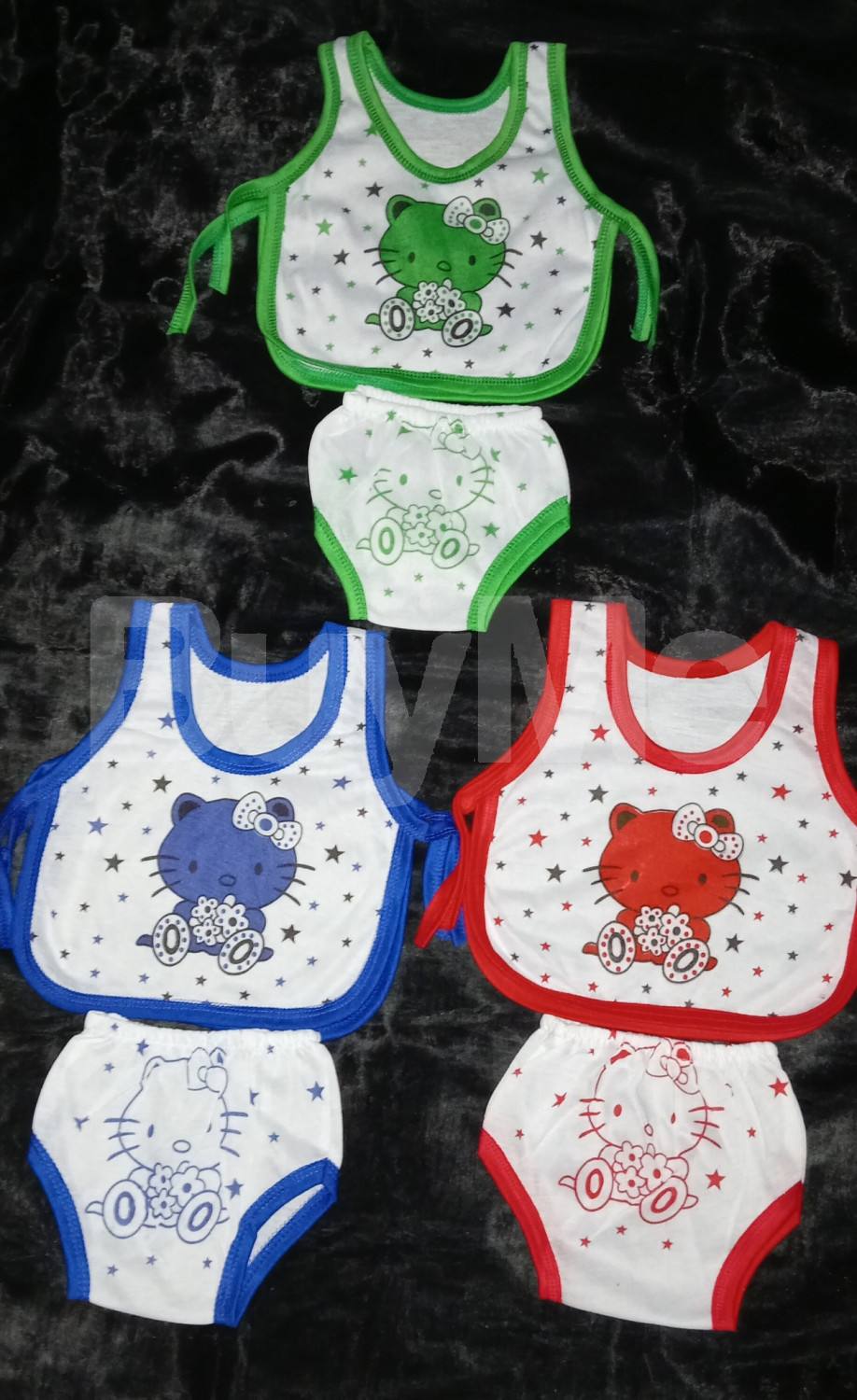 3 PIECES BABY FULL KIT CLOTHING