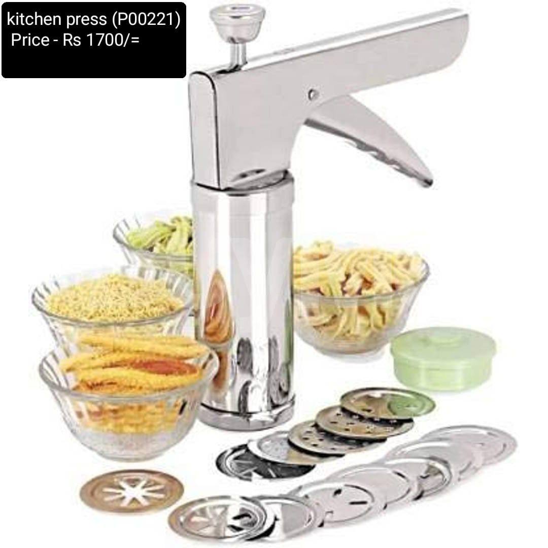 KITCHEN PRESS - STAINLESS STEEL