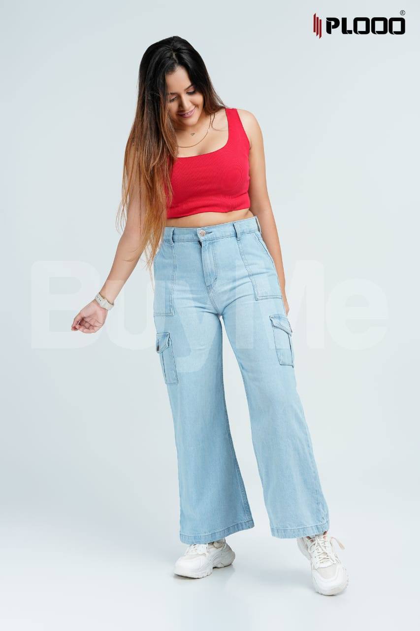 BELL BOTTOM NORMAL - SKY BLUE