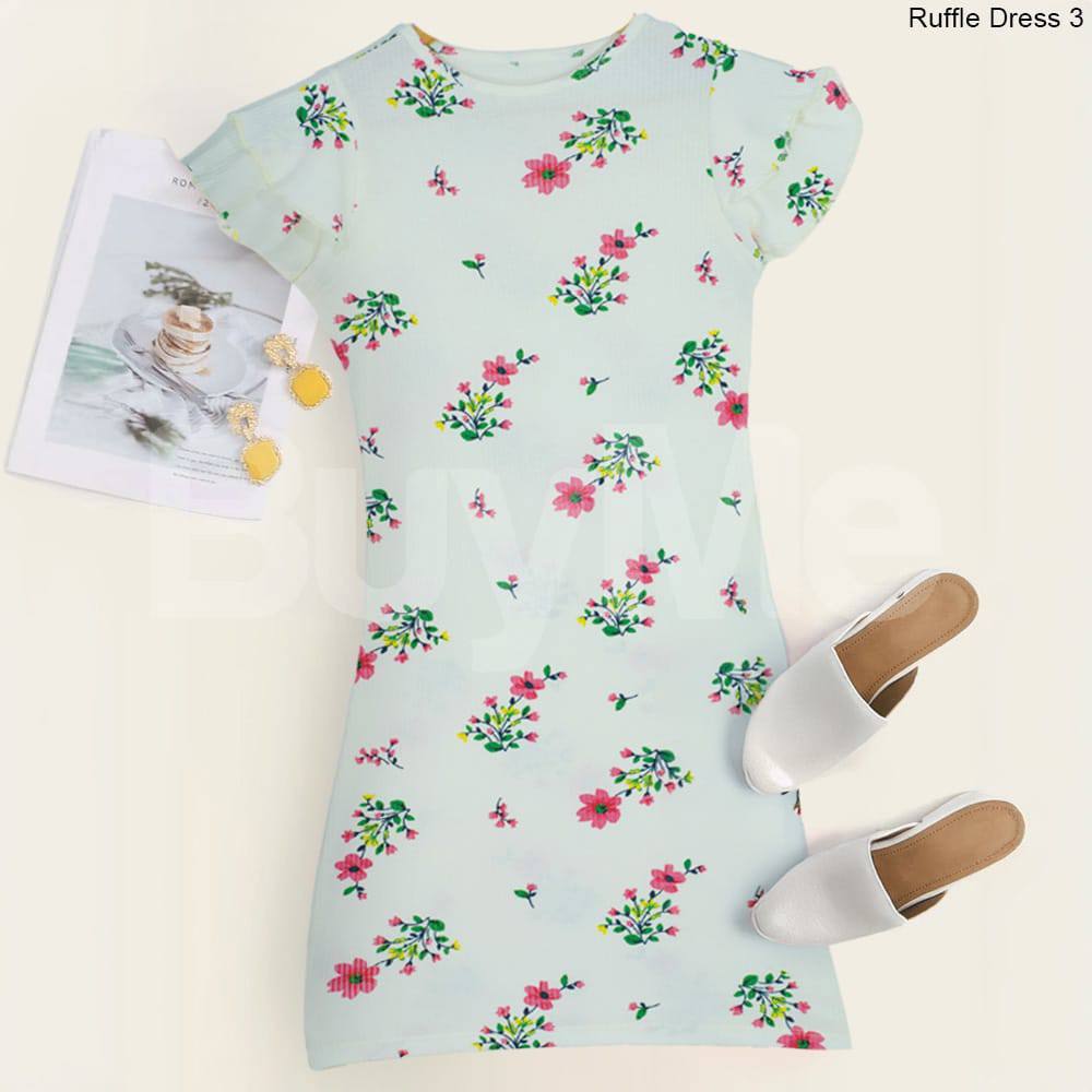 RUFFLE DRESS