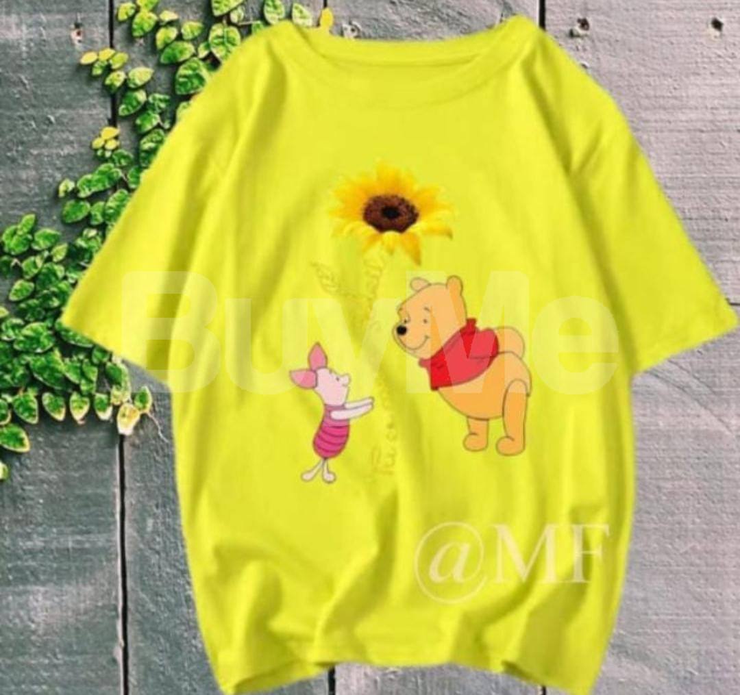 BAGGY T SHIRT GSM 190 - YELLOW COLOUR