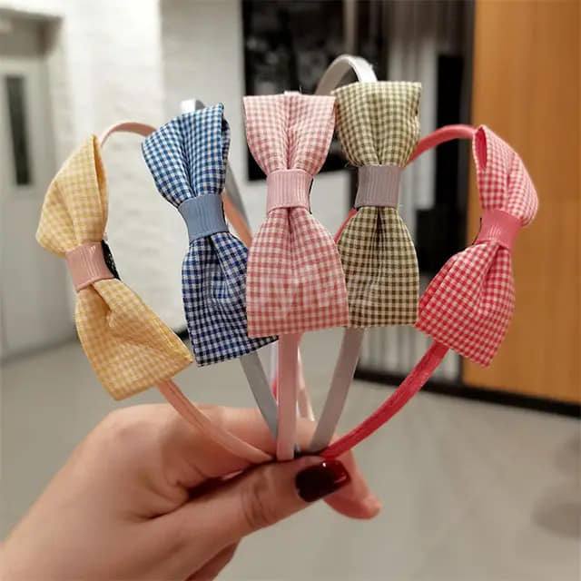 FABRIC CUTE BOW HEADBAND