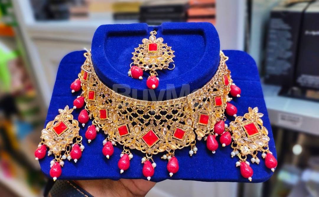 CUP NECKLACE - RED