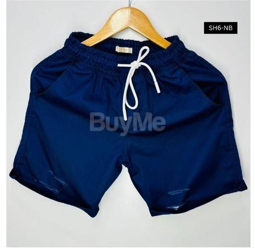 MENS PATCH SHORT - NAVY BLUE