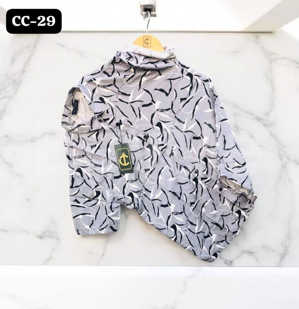 MEN'S HAWAIN SHIRT - SLATE GREY