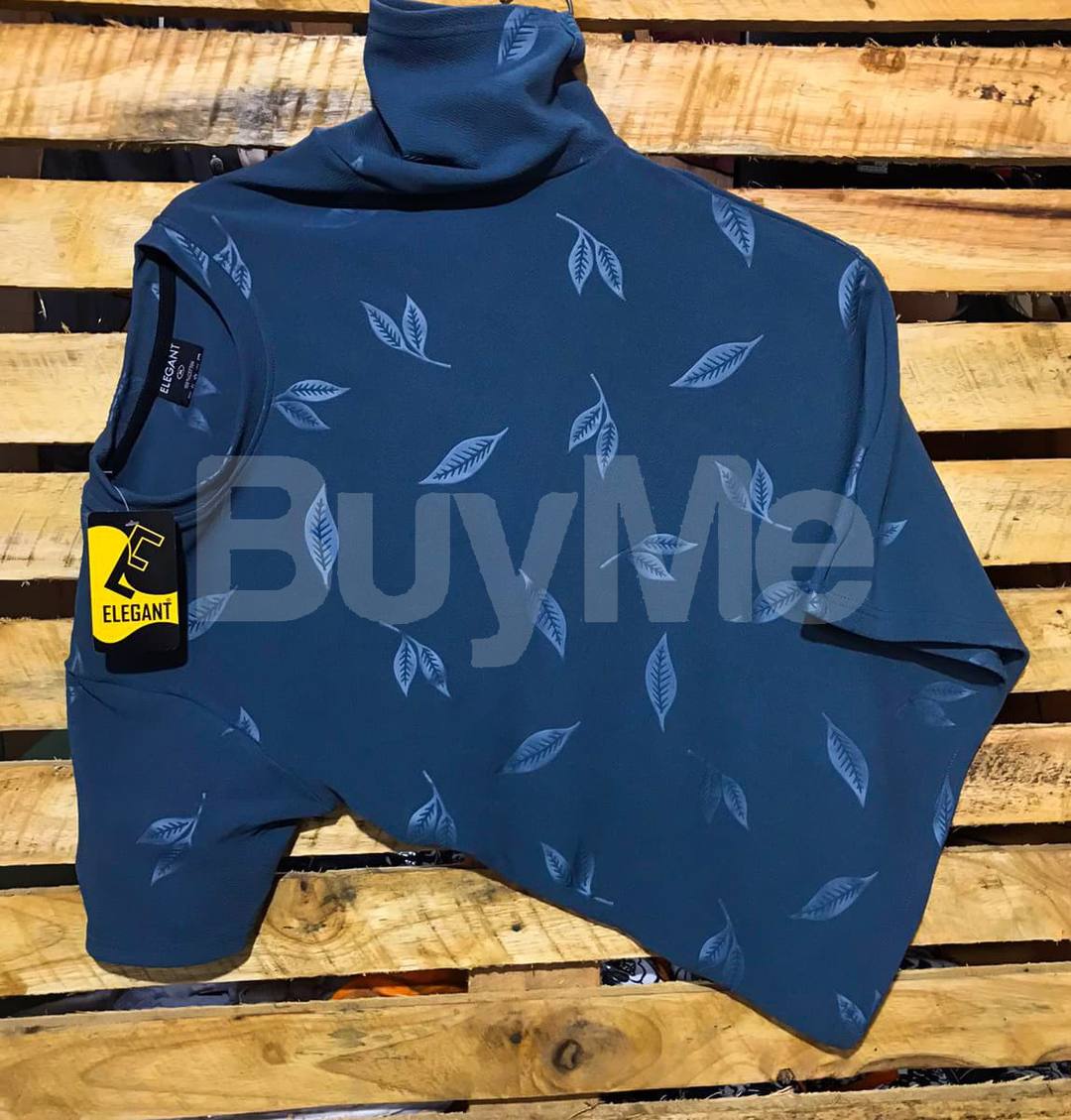 POP CORN CREW NECK TSHIRT - DARK BLUE