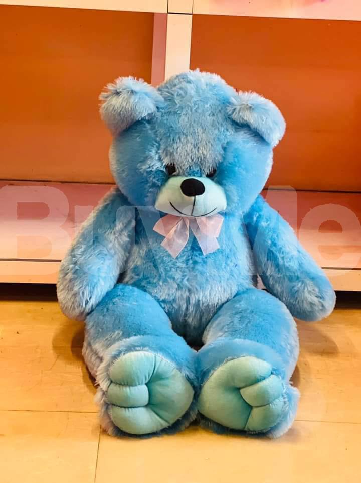 BLUE TEDDY BEAR