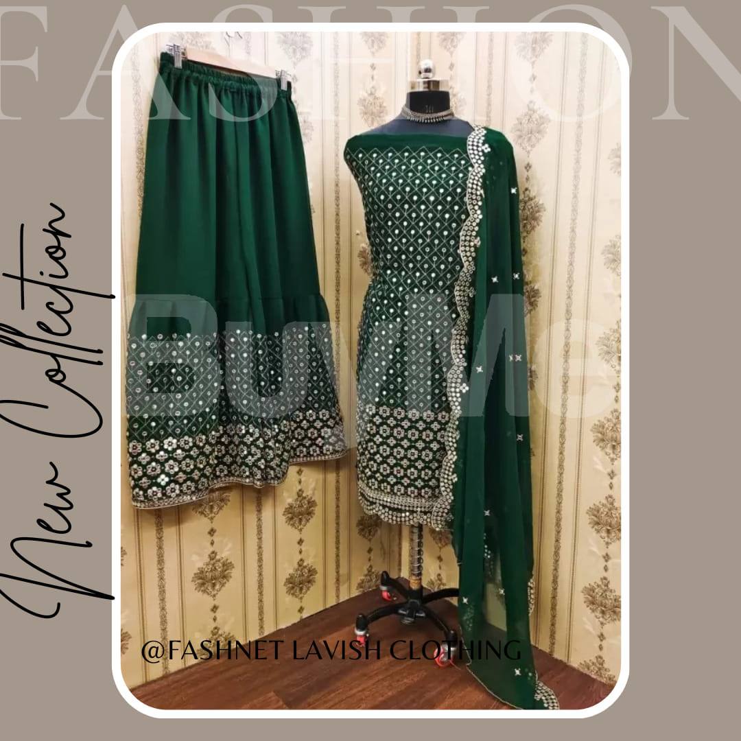 SEMI STITCHED SHALWAR DESIGN