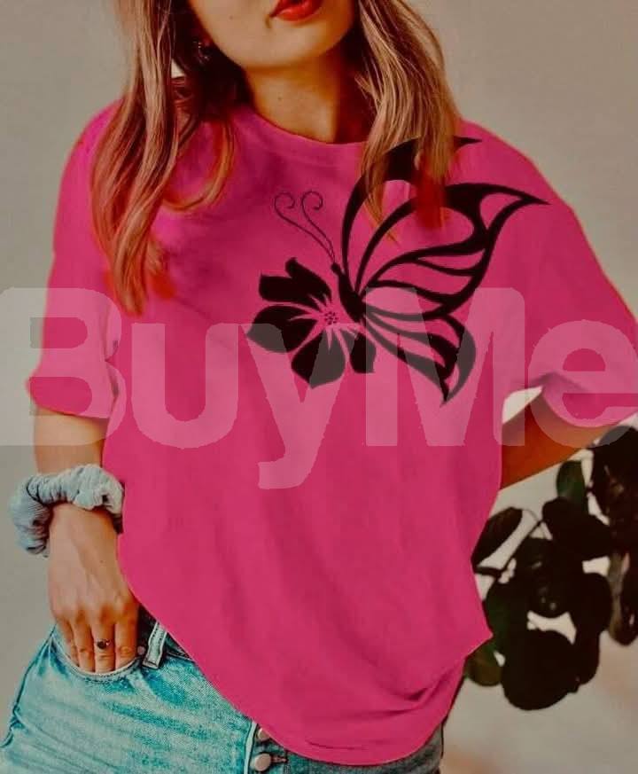 LADIES T SHIRT - PINK