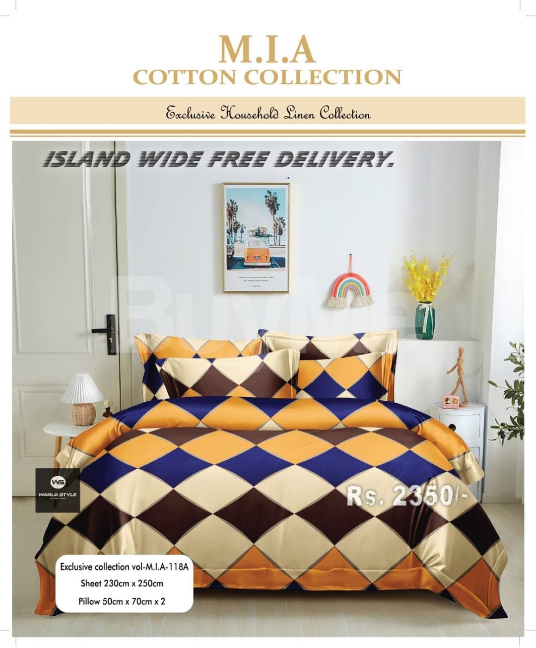BEDSHEET DESIGN - COTTON BEDSHEET