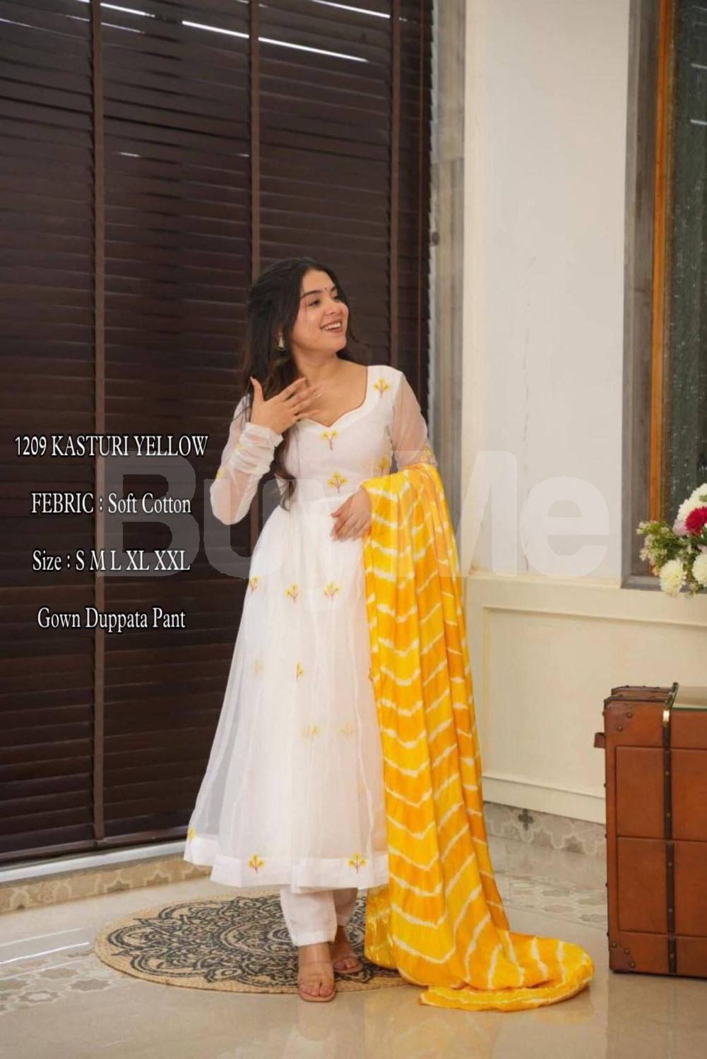 PRINTED ANARKALI SET