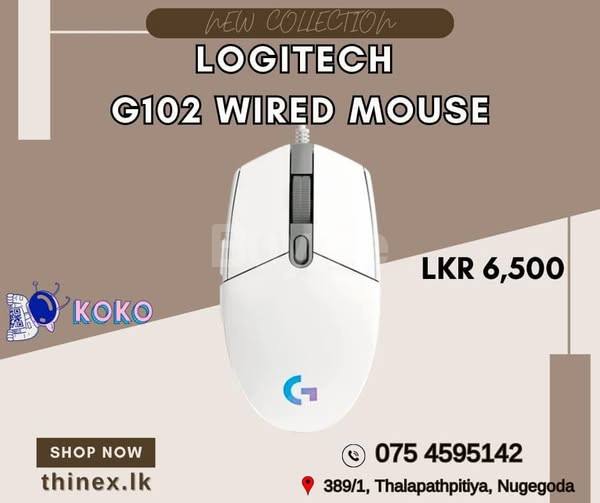 LOGITECH G102 WIRED MOUSE