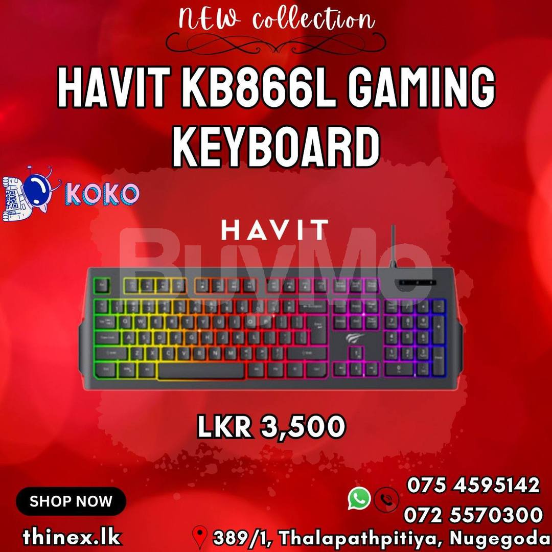 HAVIT KB866L GAMING KEYBOARD