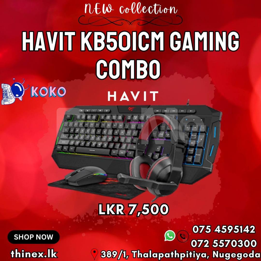 HAVIT KB501CM GAMING COMBO