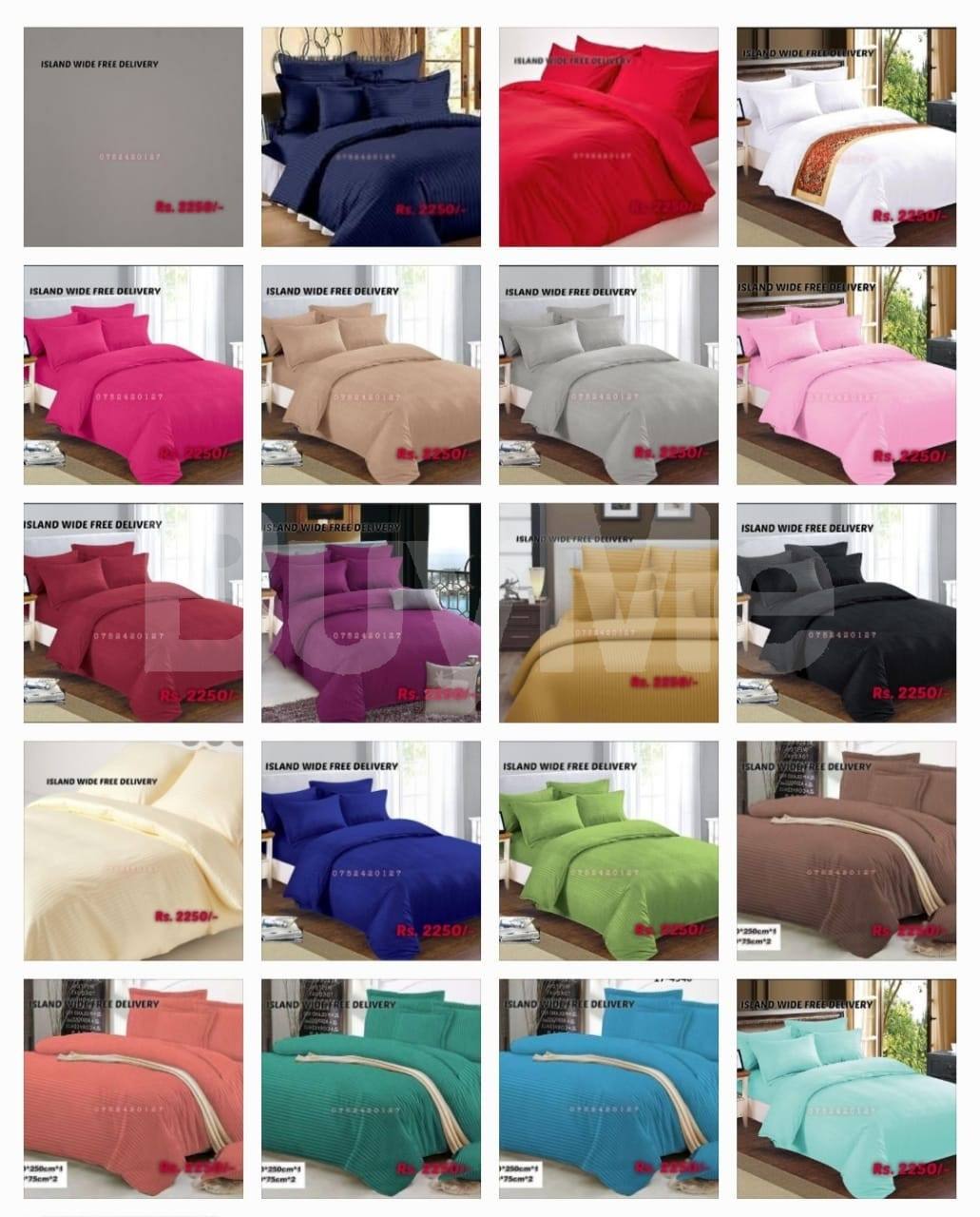 EGYPTIAN COTTON STRIPES BEDSHEET DESIGN
